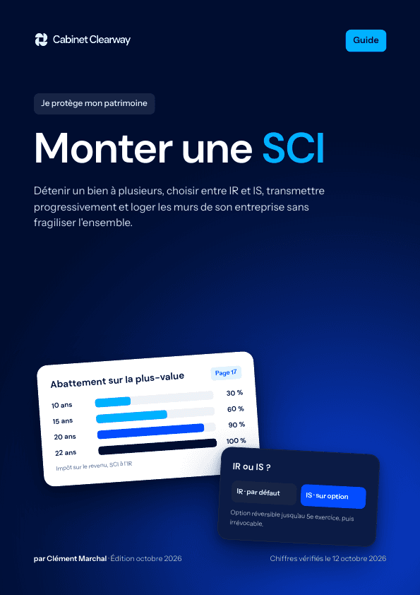 Couverture du guide « Monter une SCI »